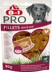 8in1 Pro Fillets Skin und Coat - Hunde-Snack mit H&auml;hnchen, funktionale...