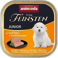 animonda vom Feinsten Hundefutter nass Gefl&uuml;gel + Putenherzen (22 x 150g),...