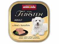 animonda Vom Feinsten Adult Hundefutter, Nassfutter für ausgewachsene Hunde,...