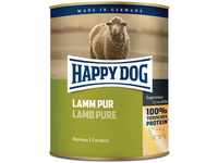 Happy Dog Fleisch Dosen Lamm Pur, 800 g, 6er Pack (6 x 800 g)