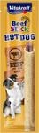 Vitakraft Beef Stick Hot Dog, Hundeleckerli, Rindfleisch im Getreidemantel,...