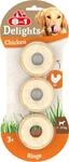 8in1 Delights Chicken Rings - gesunder Kausnack f&uuml;r Hunde, hochwertiges