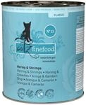 catz finefood N&deg; 13 Hering & Shrimps Feinkost Katzenfutter nass, verfeinert mit