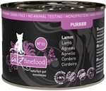 catz finefood Purrrr Lamm Monoprotein Katzenfutter nass N° 111, für catz finefood Purrrr Lamm Monoprotein Katzenfutter nass N° 111, für
