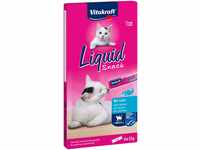 Vitakraft Liquid Snack, flüssiger Katzensnack, mit MSC-Lachs,...