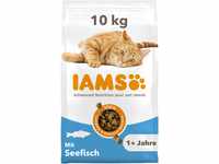 IAMS Katzenfutter trocken mit Fisch - Trockenfutter für Katzen im Alter von 1-6