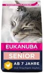 Eukanuba Senior Katzenfutter trocken - Premium Trockenfutter speziell auf die