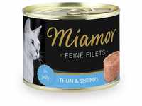 Miamor Feine Filets in Jelly Thun & Shrimps 12x185g