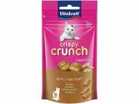 Vitakraft Crispy Crunch, knusprige Snackkissen gefüllt mit Malz, Katzensnack,...