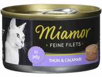 Miamor Feine Filets Thun & Calamari 24x100g