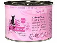 catz finefood N° 19 Lamm & Pferd Feinkost Katzenfutter nass, verfeinert mit...