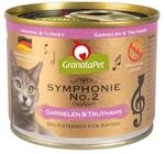 GranataPet Symphonie No. 2 Garnelen & Truthahn, Katzenfutter ohne Getreide &