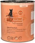 catz finefood N&deg; 25 Huhn & Thunfisch Feinkost Katzenfutter nass, verfeinert mit