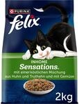 Felix Inhome Sensations Katzenfutter trocken f&uuml;r Hauskatzen, mit Huhn und Gem&uuml;se,
