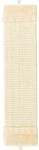 Trixie 43071 Kratzbrett mit Pl&uuml;sch, 15 &times; 62 cm, natur/beige