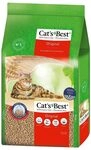Cat's Best Original Katzenstreu, 100 % pflanzliche Katzen Klumpstreu mit maximaler