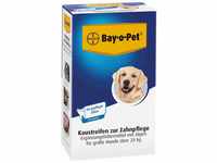 BAY.O.PET Zahnpflege Kaustreifen für große Hunde, 140 g