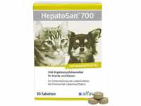 Alfavet Hepatosan 700 für Hunde und Katzen bei chronischer Leberinsuffizienz,