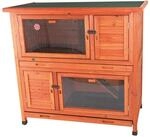 Trixie 62404 natura Kleintierstall mit W&auml;rmed&auml;mmung, 116 &times; 113 &times; 65 cm,...