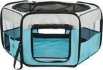 Trixie 64054 Freilauf f&uuml;r Kaninchen und Welpen, &oslash; 130 &times; 55 cm, blau/grau
