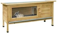 Kerbl Pet Nagerhaus Alfred, Kleintierstall, Nagerstall, Natur, 116x45x62cm, Holz,