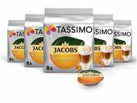 Tassimo Kapseln Jacobs Typ Latte Macchiato Caramel, 40 Kaffeekapseln, 5er Pack,...