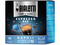 Bialetti 96080093/M Kaffee-Kapseln Napoli, Alu, 16 Stück