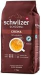 Schwiizer Sch&uuml;&uuml;mli Crema, 100% Arabica Kaffeebohnen, aromatisch-vollmundig, ideal