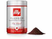 illy Kaffee, Gemahlener Espresso Classico, klassische Röstung - 1 Dose zu 250 g