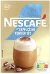 NESCAF&Eacute; GOLD Typ Cappuccino Weniger S&uuml;&szlig;, Getr&auml;nkepulver aus l&ouml;slichem