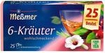 Me&szlig;mer 6-Kr&auml;uter-Mischung | 25 Teebeutel | Vegan | Glutenfrei | Laktosefrei