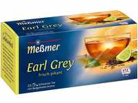 Meßmer Earl Grey (aromatisiert) | frisch-pikant | 25 Teebeutel | Vegan |...
