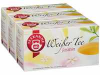 Teekanne Weißer Tee Jasmin, 3er Pack (3 x 20 Teebeutel), 3 x 25 g