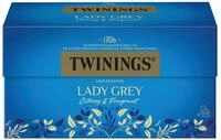Twinings LADY GREY Schwarzer Tee im Teebeutel - Mischung chinesischer Schwarztee