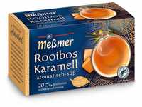Meßmer Rooibos-Karamell Tee | aromatisiert | 20 Teebeutel | Vegan | Glutenfrei 