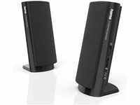 Hama Multimedia Lautsprecher E 80 (PC Lautsprecher mit 3,5 mm Klinke, USB, 2,5...