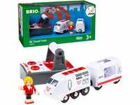 BRIO World 33510 IR Express Reisezug - Elektrische Lokomotive mit Fernsteuerung...