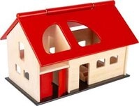 small foot Gro&szlig;er Bauernhof, aus Holz, mit aufklappbarem Dach und Schwingtoren, ab 3