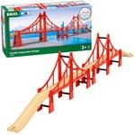 BRIO World 33683 H&auml;ngebr&uuml;cke - Eisenbahnzubeh&ouml;r Holzeisenbahn -