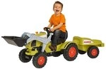 BIG - Claas Celtis Loader mit Anh&auml;nger - Kindertrettraktoren, Spielfahrzeug mit