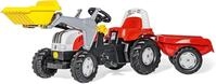 Rolly Toys Steyr 6165 CVT Trettraktor mit Lader und Anh&auml;nger (rollyKid,...