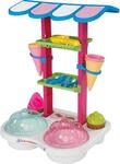 Simba 107102532 - Eisdiele, 13 Teile, 26x34x46cm, Sandspielzeug, Sandkasten,