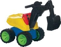 GOWI Giant Bagger Sitzbagger Sandbagger (Blau/Gelb)