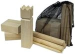 CARROMCO Wikingerschach Kubb Set | Birkenholz Outdoor Schwedenschach | F&Uuml;R 2-12