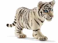 schleich 14732 Tigerjunges weiß, für Kinder ab 3+ Jahren, WILD LIFE -...
