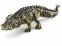 schleich 14727 Alligator, für Kinder ab 3+ Jahren, WILD LIFE - Spielfigur