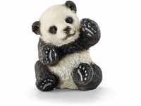 schleich 14734 Panda Junges, spielend, für Kinder ab 3+ Jahren, WILD LIFE -