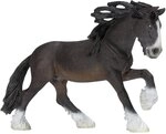 SCHLEICH Farm World | Shire Hengst 13734 Bauernhof Spielfigur | detailgetreue