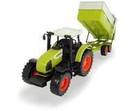 Dickie Toys 203739000 Toys CLAAS Ares Set, gro&szlig;er Traktor mit Anh&auml;nger und