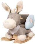 Nattou Schaukeltier Esel Cappuccino, 10-36 Monate, 60 x 39 x 50 cm, Blau
